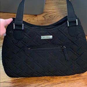 black quilted vera bradley tote